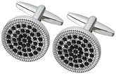 ALPINE Swarovski Crystal Cuff Links SC75